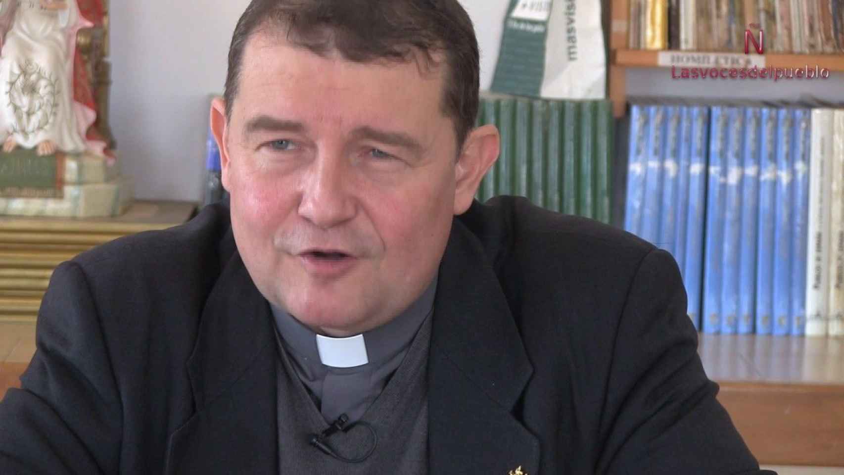 El sacerdote, Custodi Ballester, en una foto de archivo