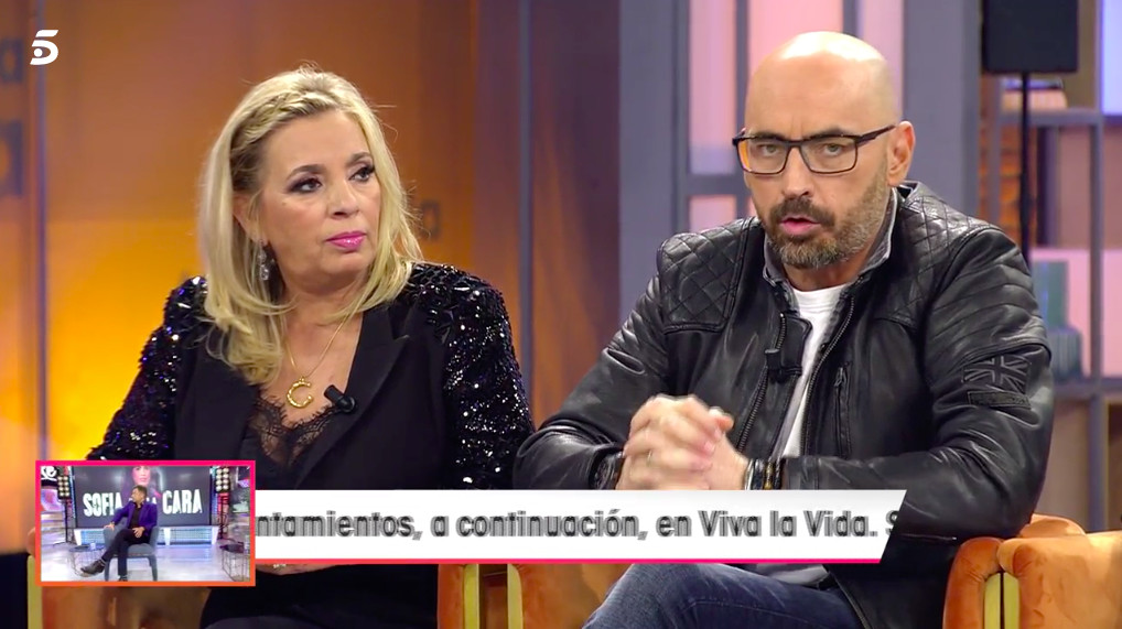 Diego Arrabal explica en 'Viva la vida' que la Campos y Bigote Arrocet tendrán una cita / MEDIASET