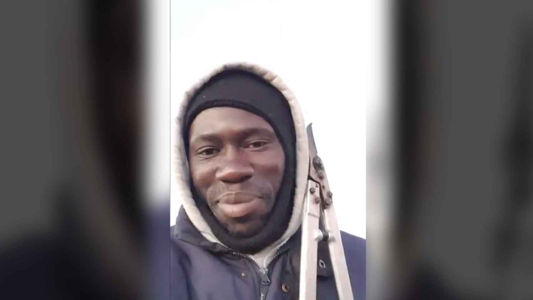 Serigne Mamadou, el senegalés que ha grabado un vídeo dirigido a Vox / FACEBOOK