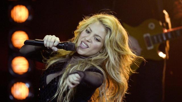 Shakira en uno de sus conciertos / EFE