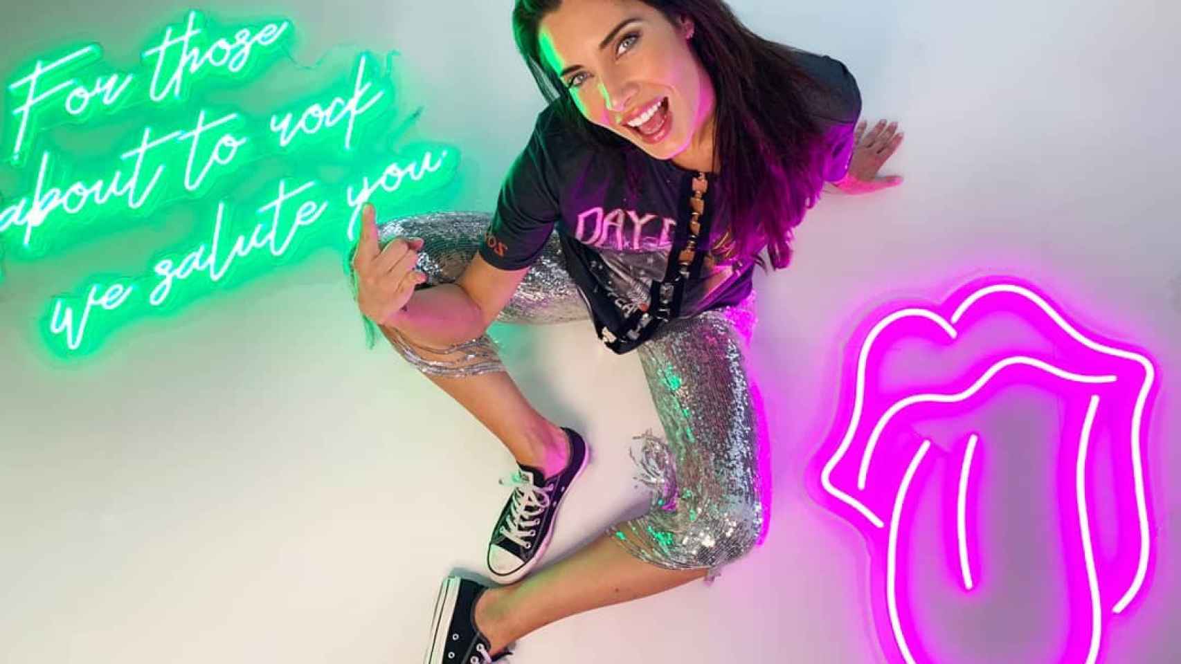 Pilar Rubio muy ochentera / INSTAGRAM