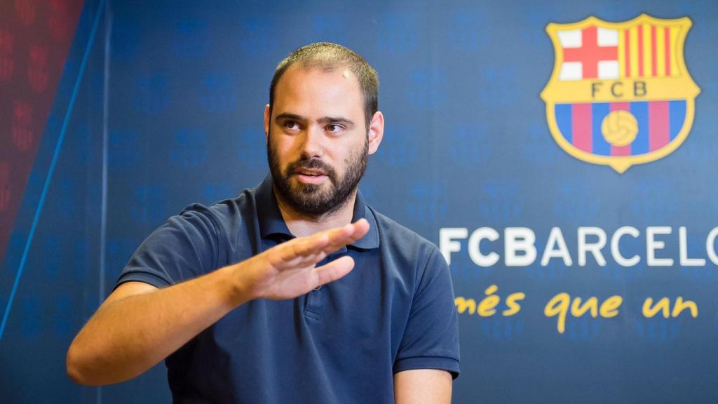 Markel Zubizarreta en un acto del Barça