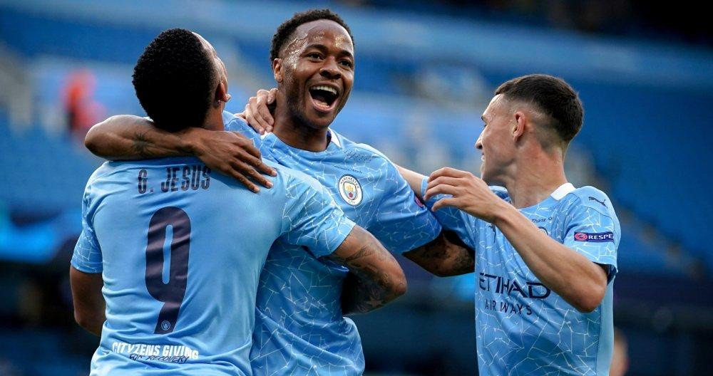 Sterling celebrando un gol contra el Real Madrid / EFE