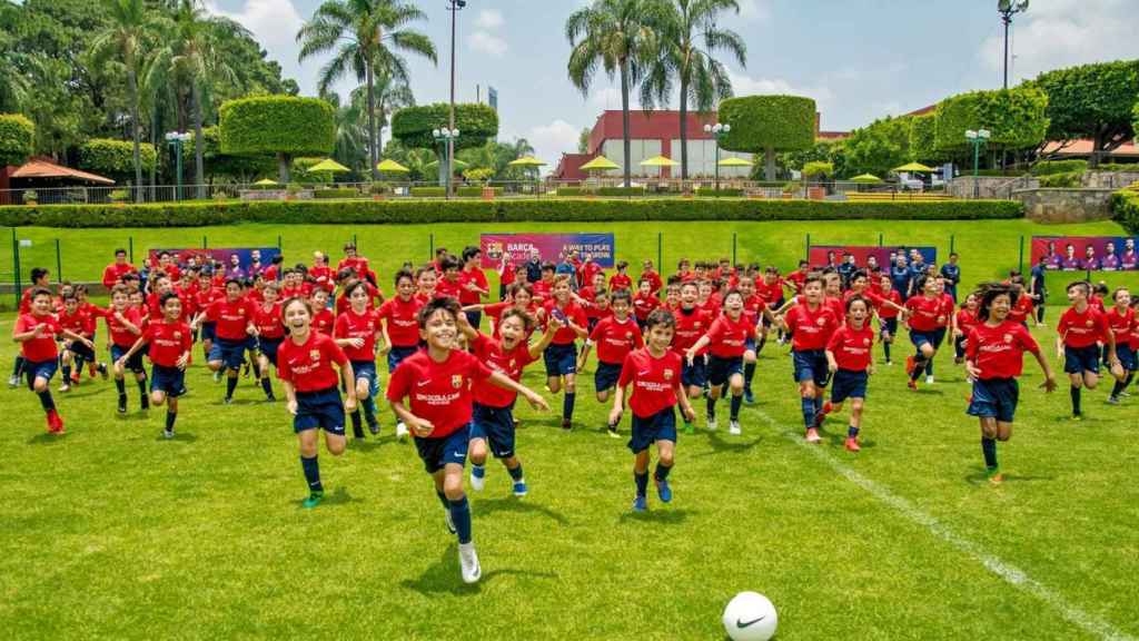 Imagen de archivo de una Barça Academy / FCB