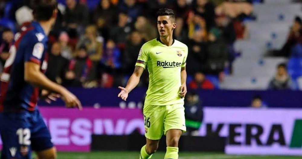 Chumi, en el partido de Copa ante el Levante / INSTAGRAM