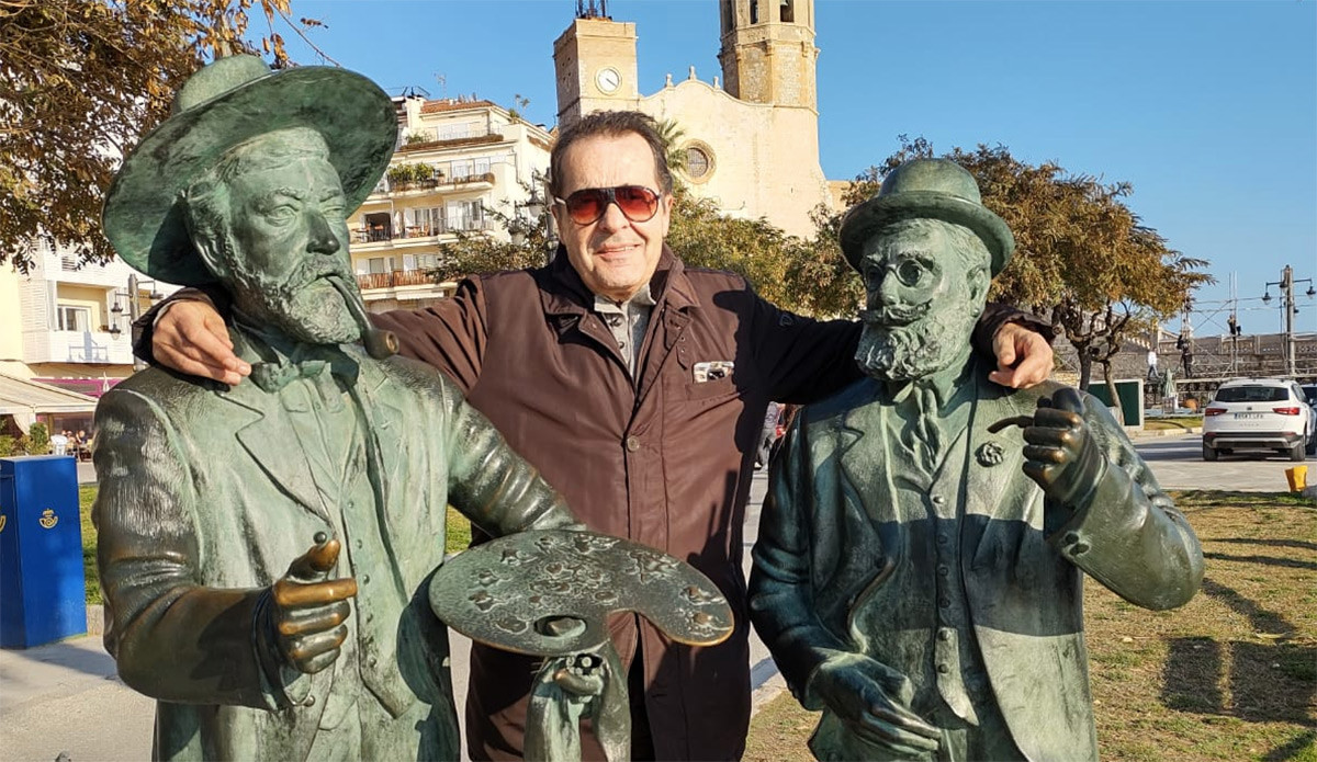 Sergi Albert, en una imagen de archivo durante uno de sus viajes / CEDIDA