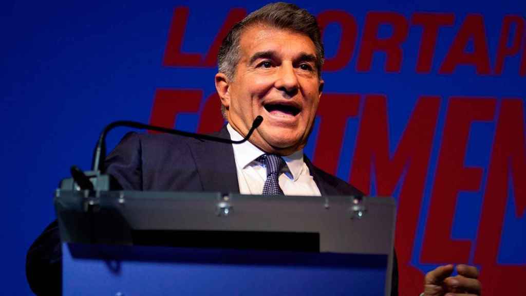 Laporta está convencido de que será el próximo presidente del Barça / EFE