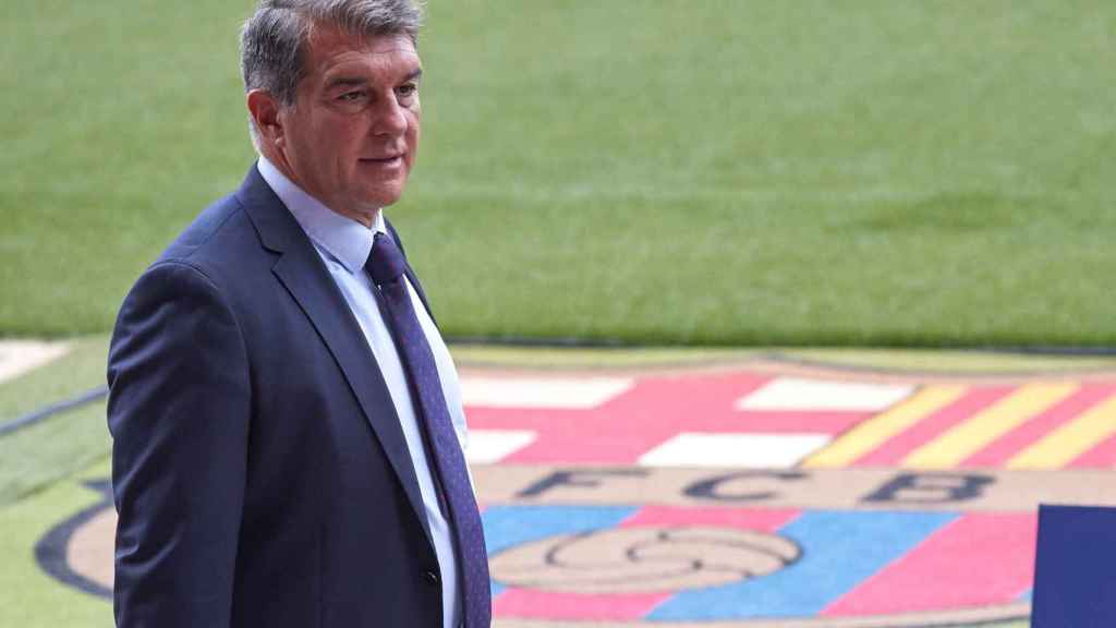 Joan Laporta, piensa en un nuevo fichaje para Xavi Hernández / FC Barcelona