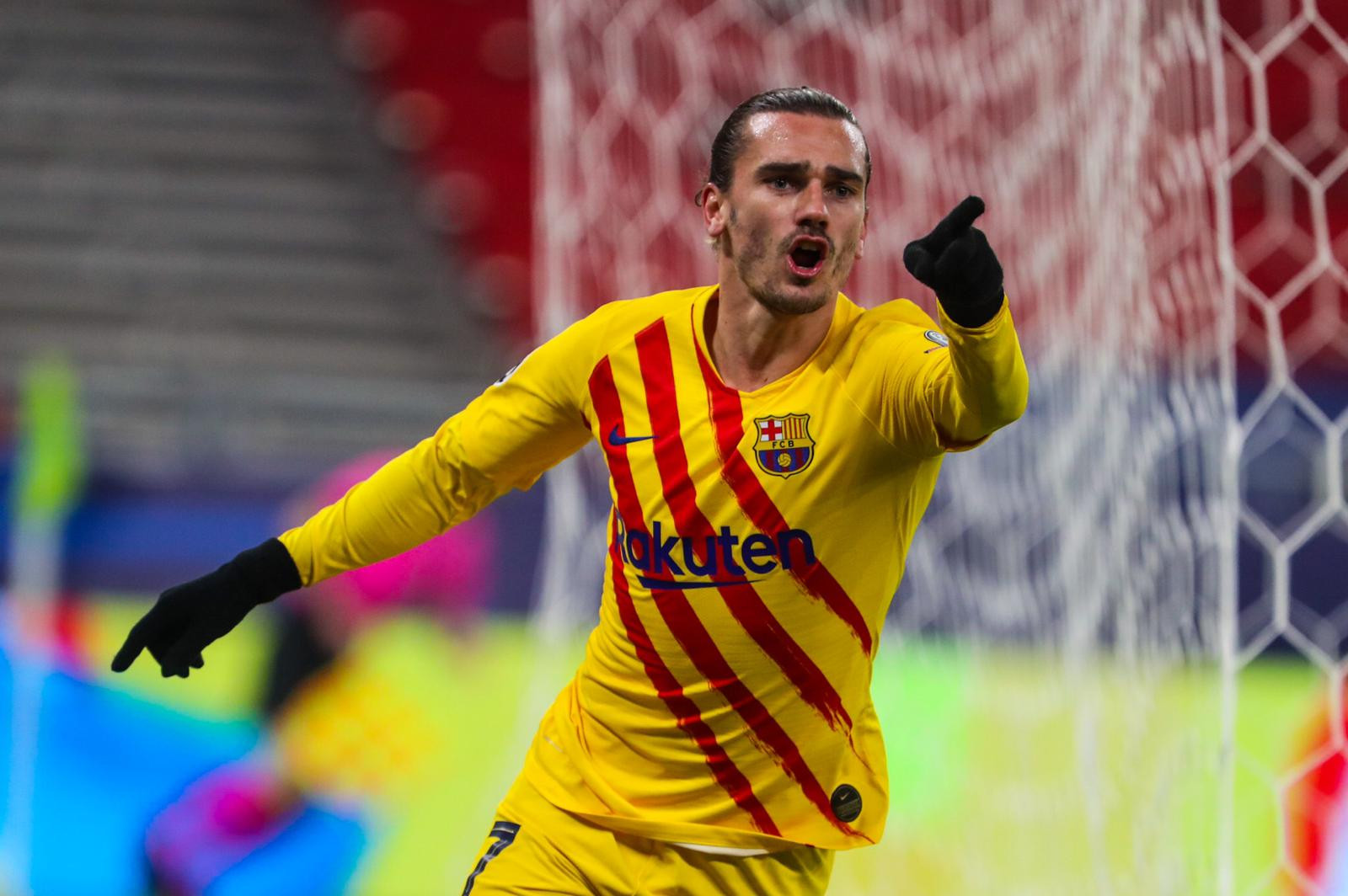 Griezmann celebra su gol contra el Ferencvaros / FCB