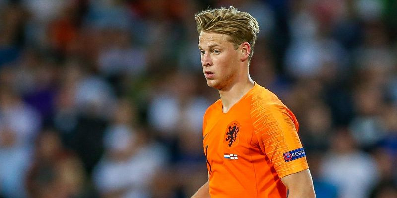 De Jong durante un partido con Holanda/ EFE