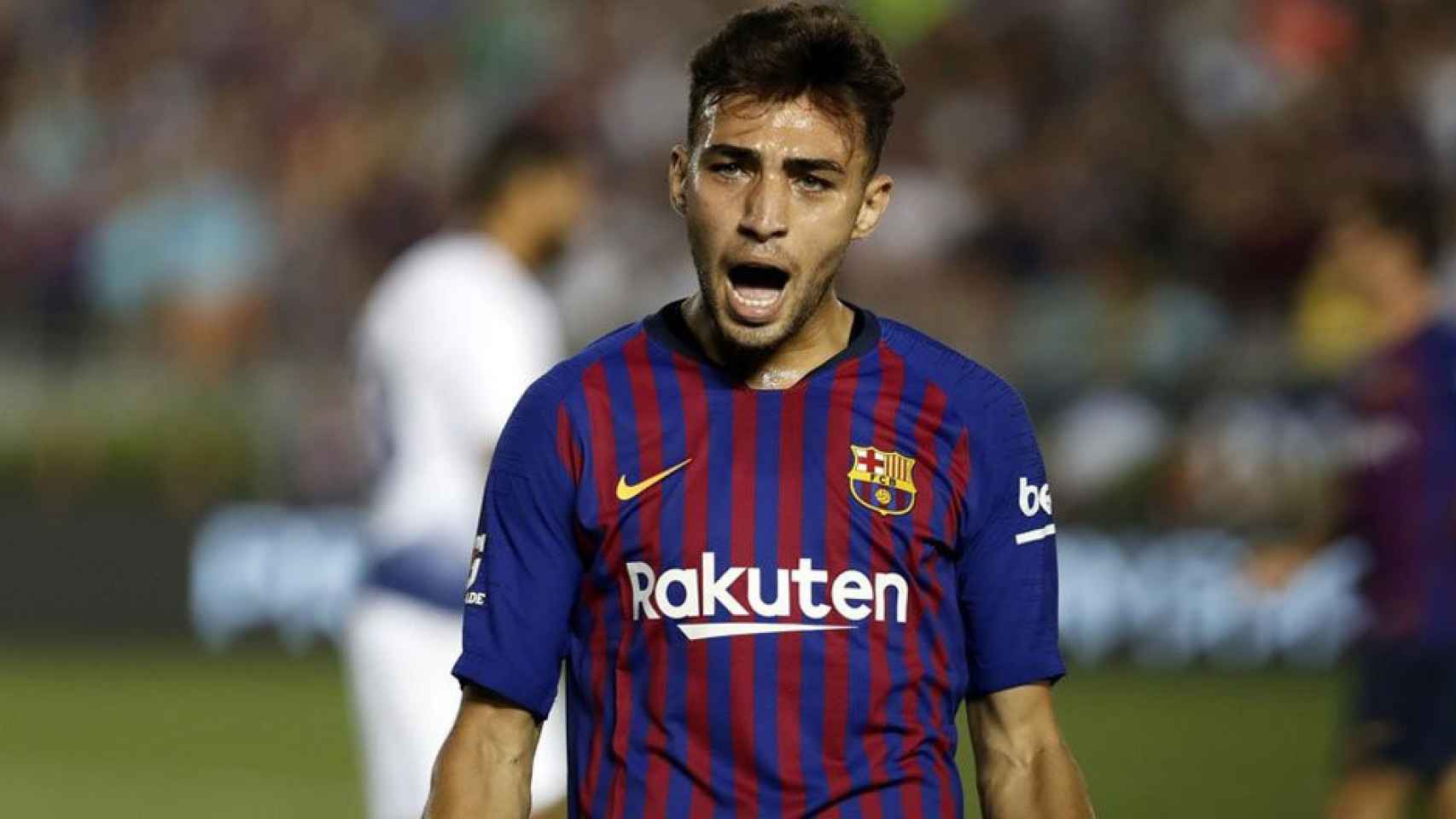 Munir El Haddadi, delantero del primer equipo del Barça / FCB