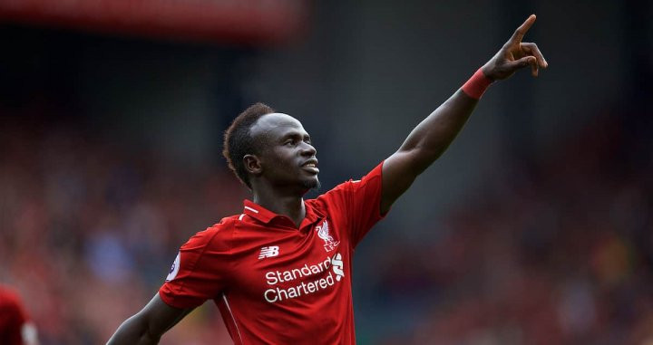 Sadio Mané celebrando un gol con el Liverpool / EFE