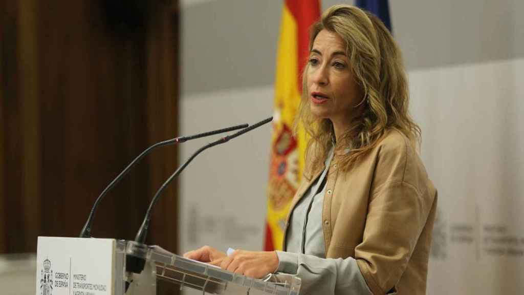 Raquel Sánchez, ministra de Transportes, Movilidad y Agenda Urbana, en un acto anterior / EP