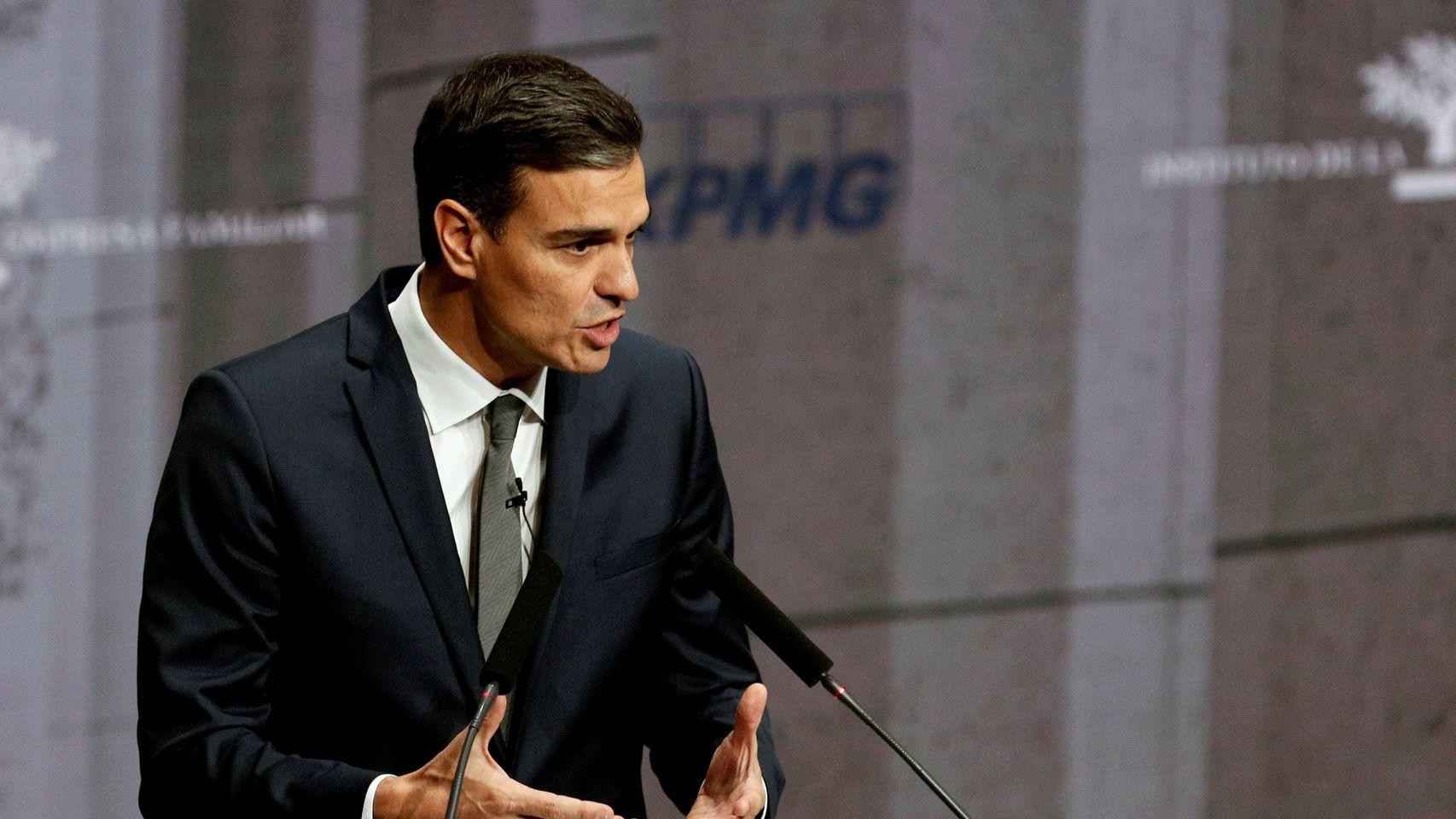 El presidente del Gobierno, Pedro Sánchez