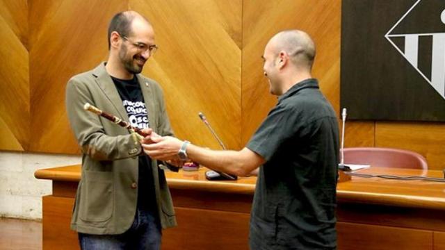 Maties Serracant, alcalde de Sabadell, cuando asumió el cargo a la mitad del mandato / EP