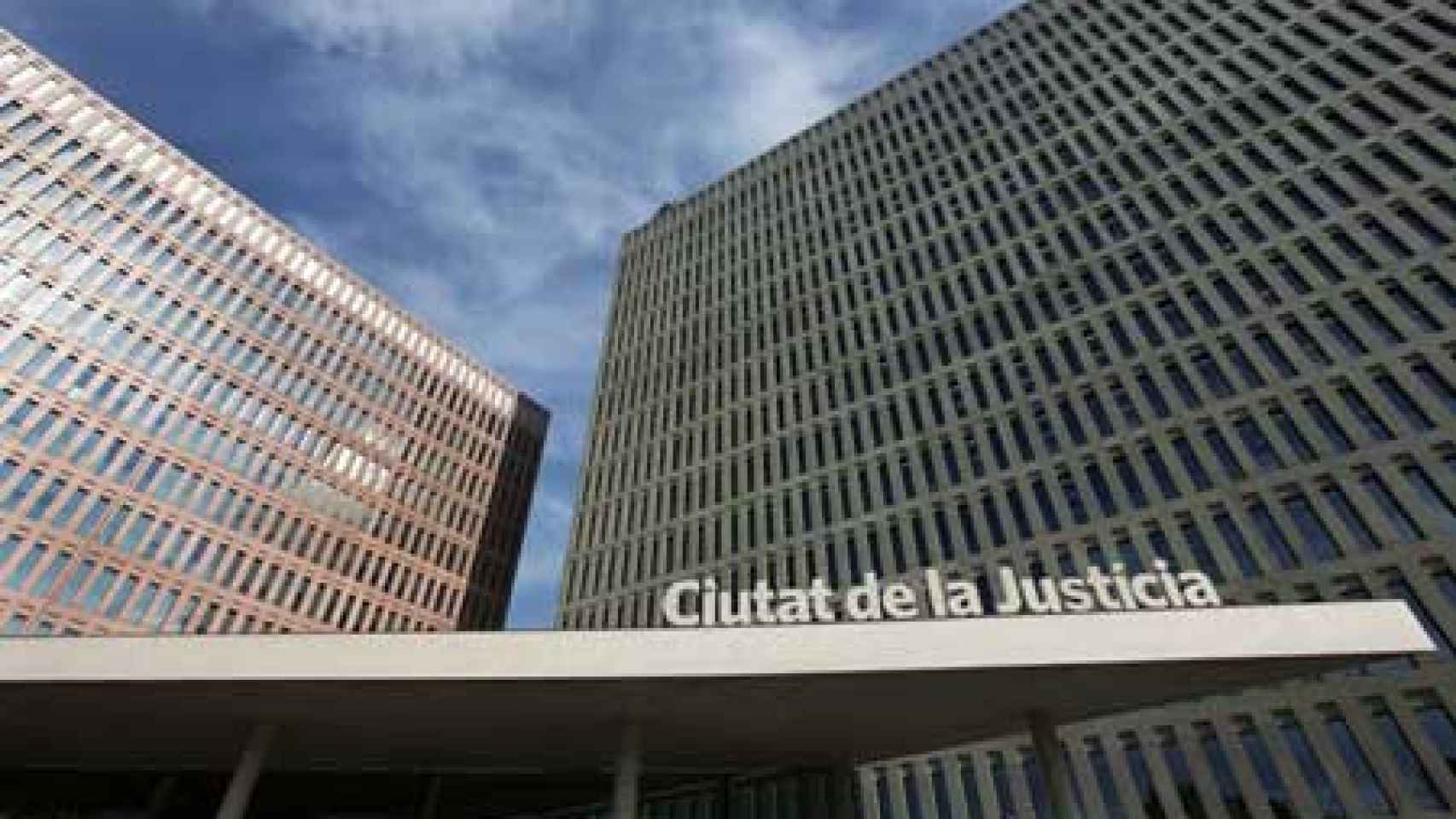 Imagen de archivo del edificio de la Ciutat de la Justícia, donde trabaja el juez Juan Antonio Ramírez Sunyer / CG