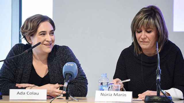 Las alcaldesas de Barcelona y L'Hospitalet de Llobregat, Ada Colau y Nuria Marín, han rechazado ceder locales para el referéndum / AJUNTAMENT DE BCN