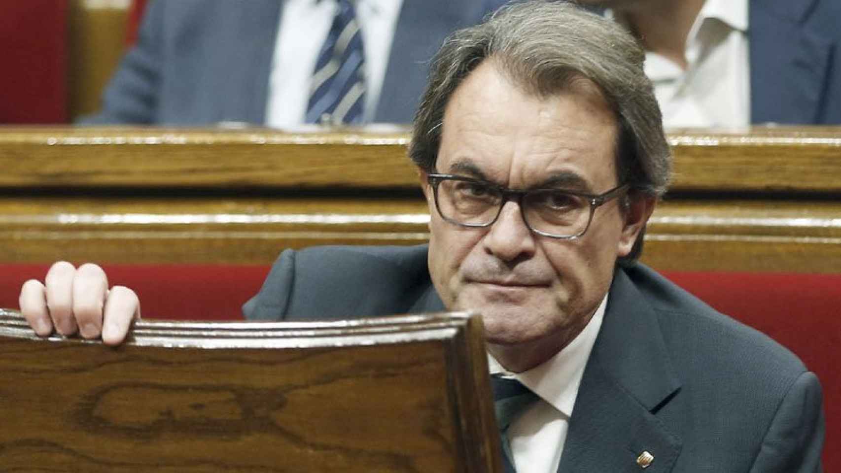 Artur Mas, presidente del Gobierno catalán en funciones