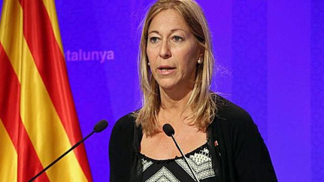 La vicepresidenta y portavoz de la Generalitat, Neus Munté
