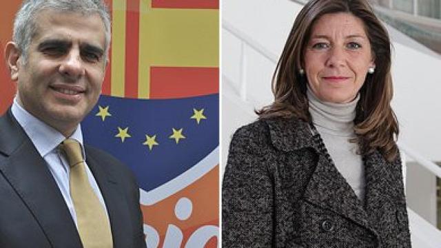 Carlos Carrizosa y María José García Cuevas, diputados autonómicos de C's y PP, respectivamente