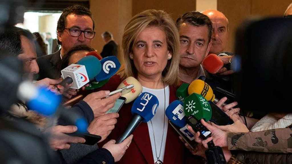 Fátima Báñez, ministra de Empleo y Seguridad Social, en una imagen de archivo / EFE