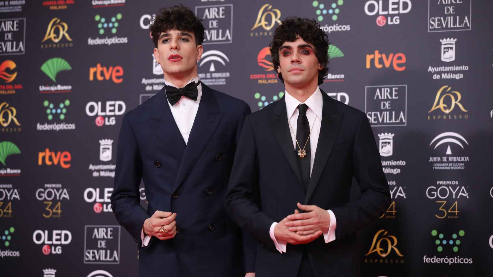 Los Javis en los Premios Goya 2020 / EUROPA PRESS