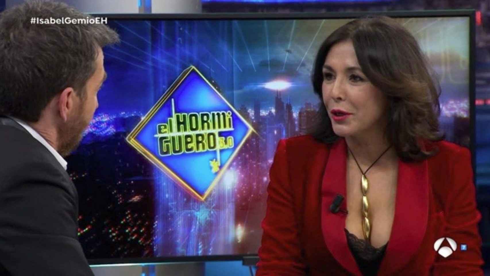 Isabel Gemio en 'El Hormiguero'