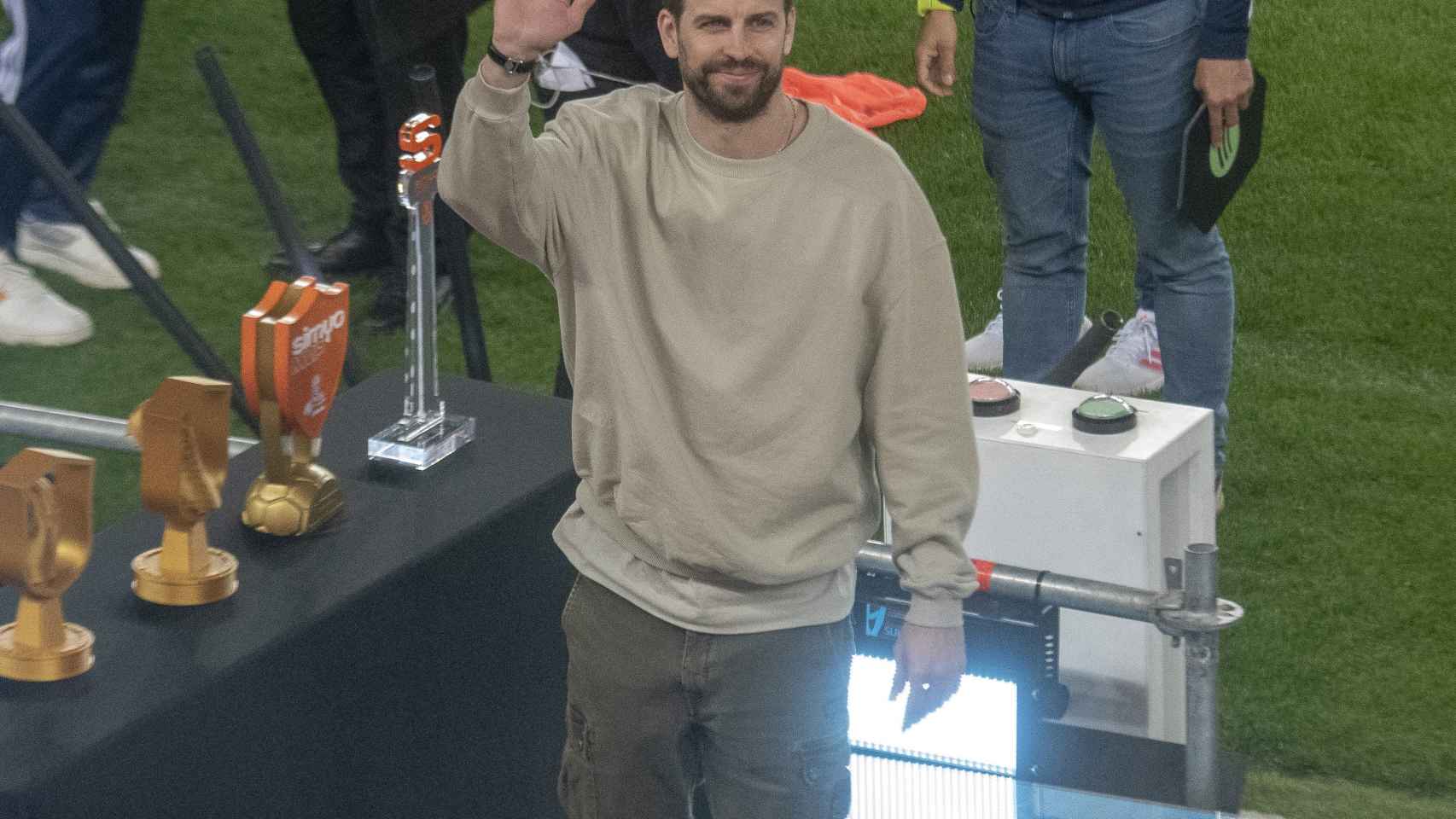 Gerard Piqué, durante la final de la Kings League / EP