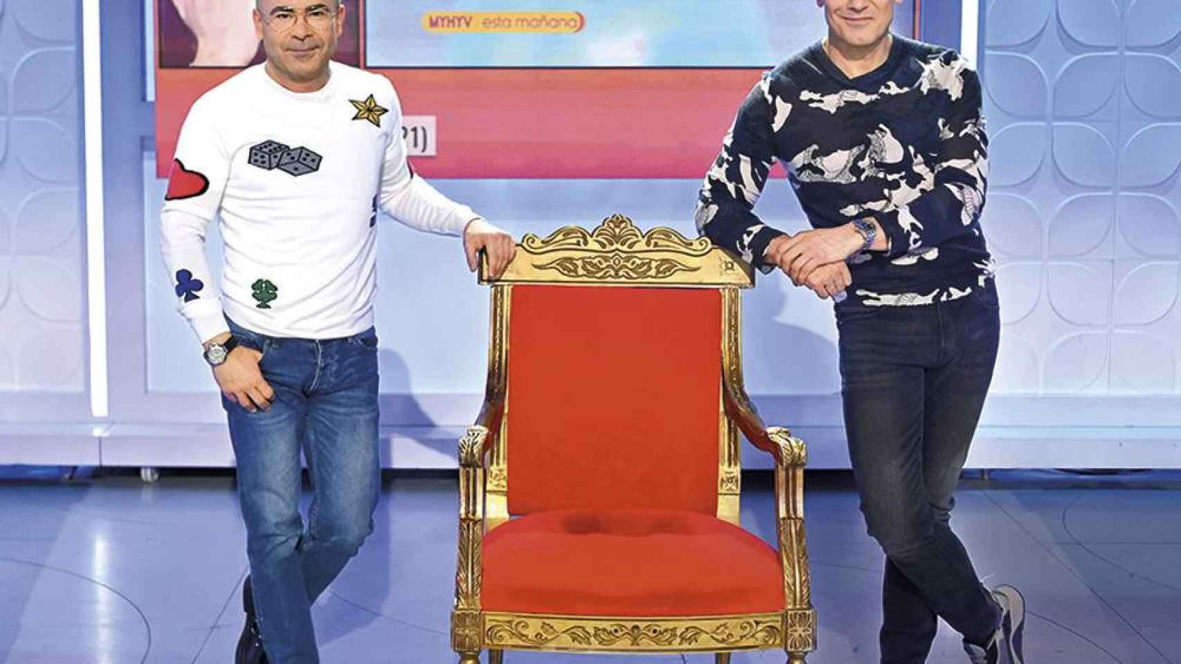 Jorge Javier Vázquez y Jesús Vázquez / MEDIASET