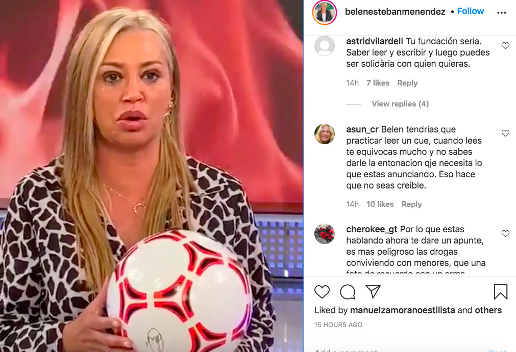 Critican a Belén Esteban por el vídeo que ha compartido en sus redes sociales / INSTAGRAM