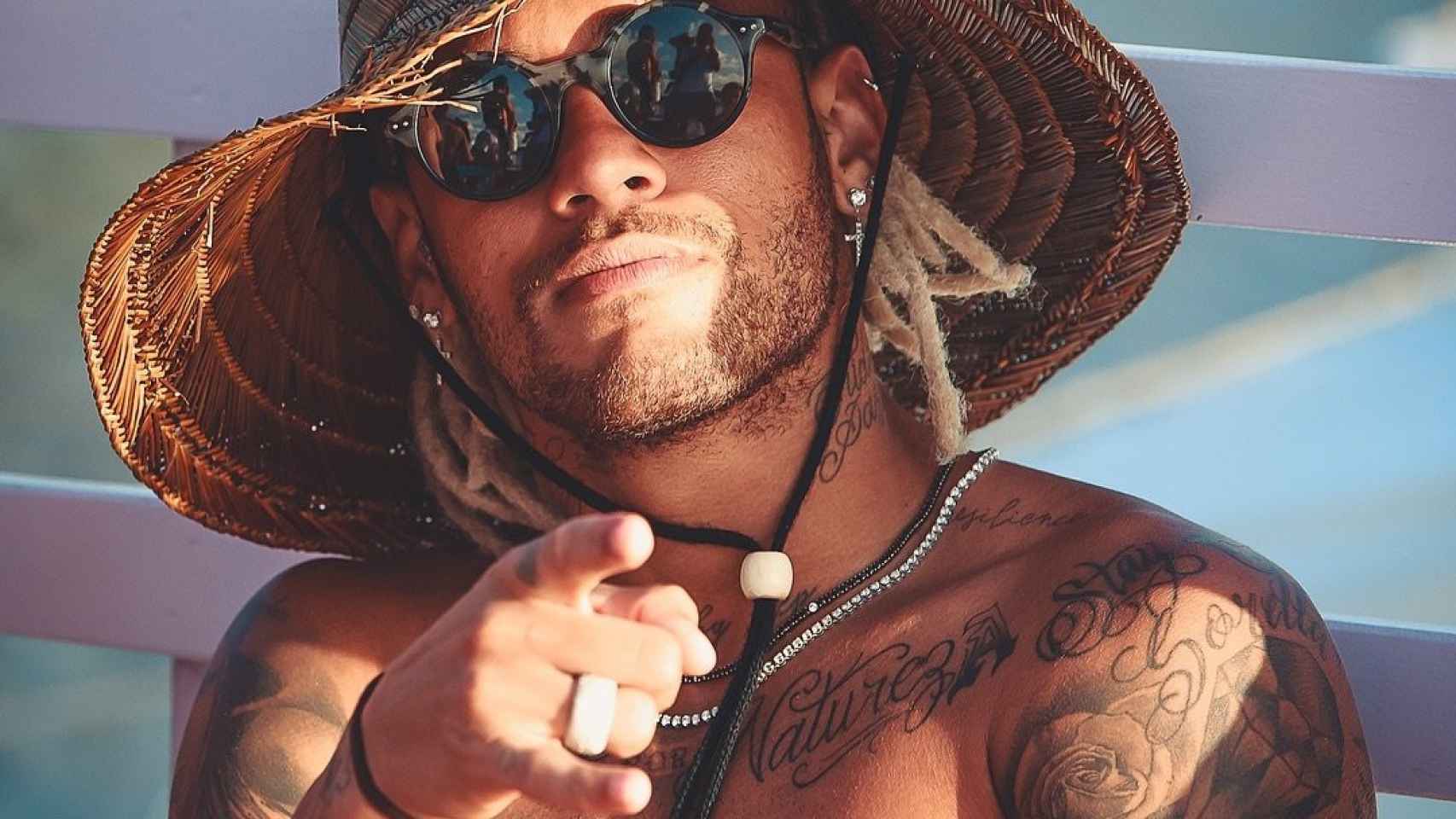 Neymar de vacaciones / INSTAGRAM