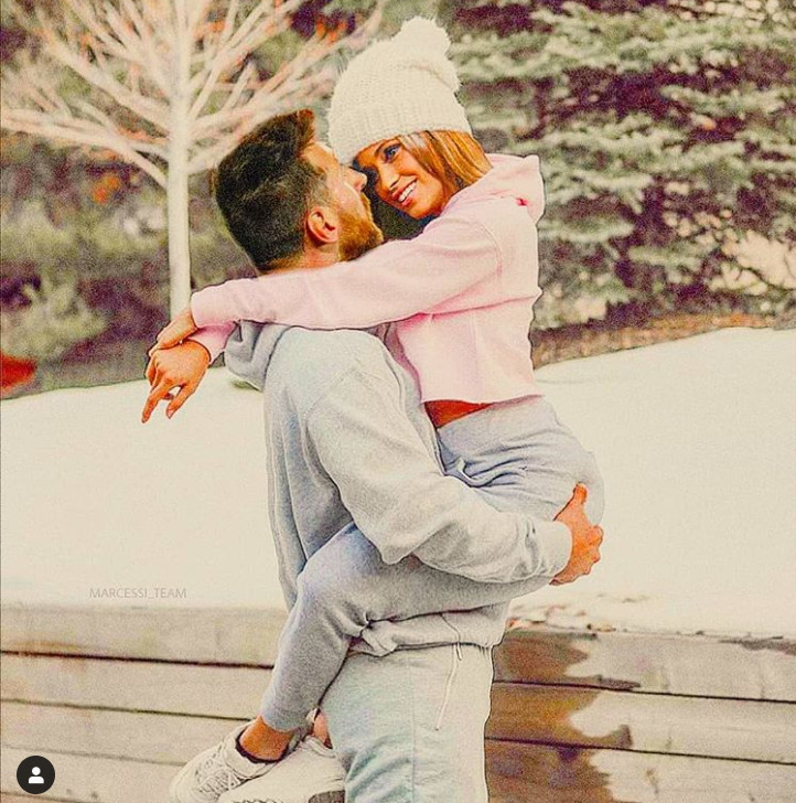 Leo Messi y Antonella Roccuzzo en una fotografía de redes sociales / Instagram