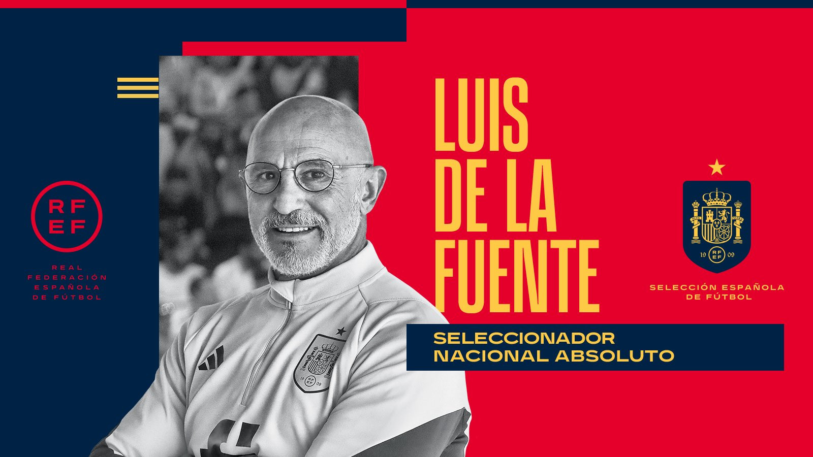 Luis de la Fuente, nombrado nuevo seleccionador absoluto de España / RFEF