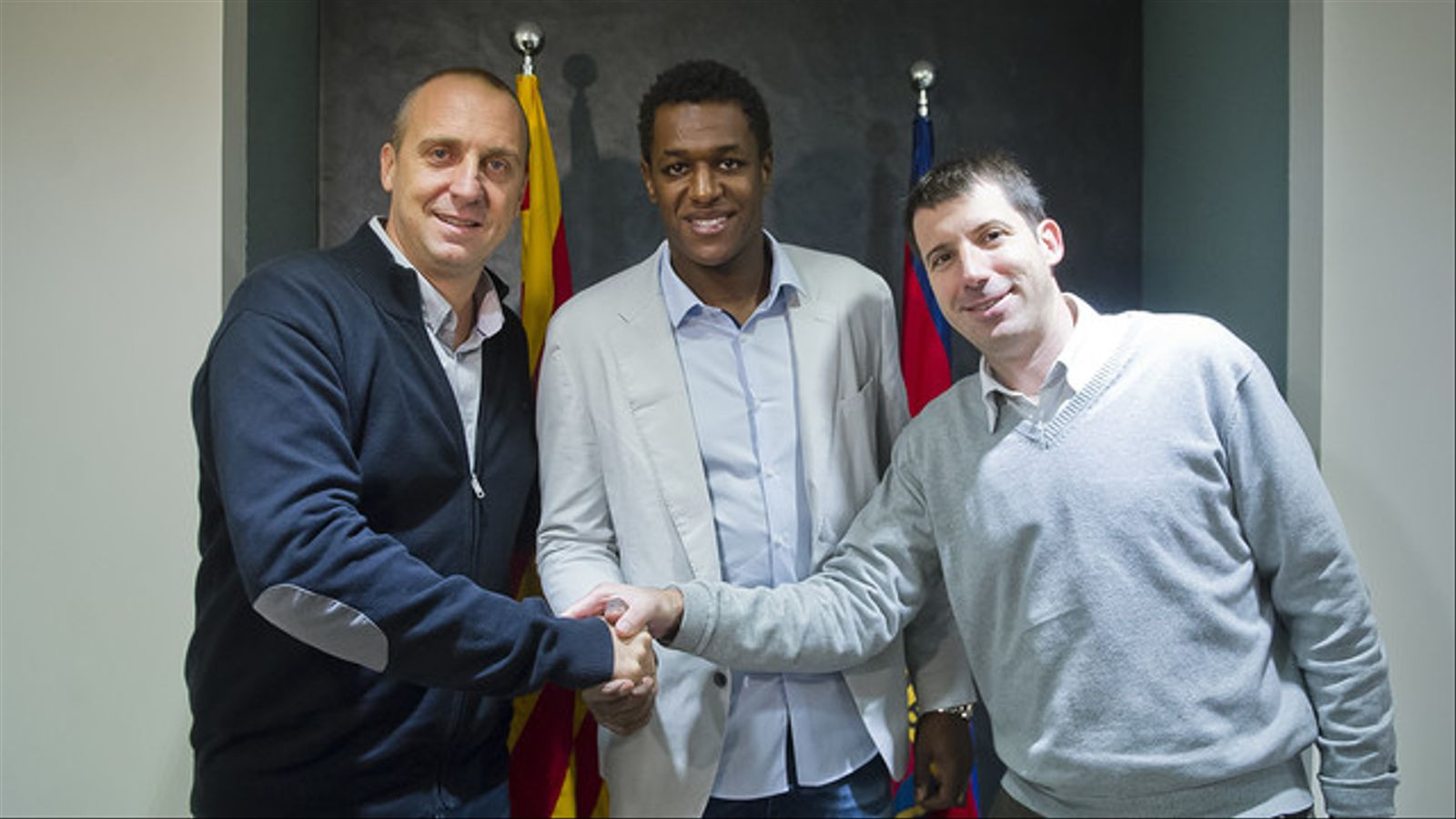 David Barrufet en una presentación / FC Barcelona