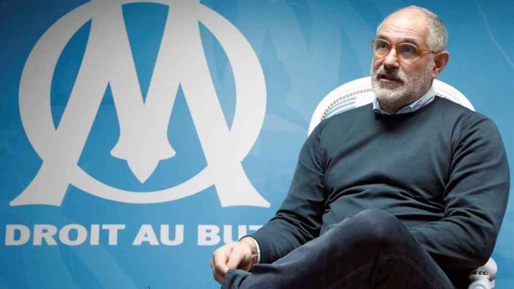 Zubizarreta en un acto del Olympique de Marsella / EFE