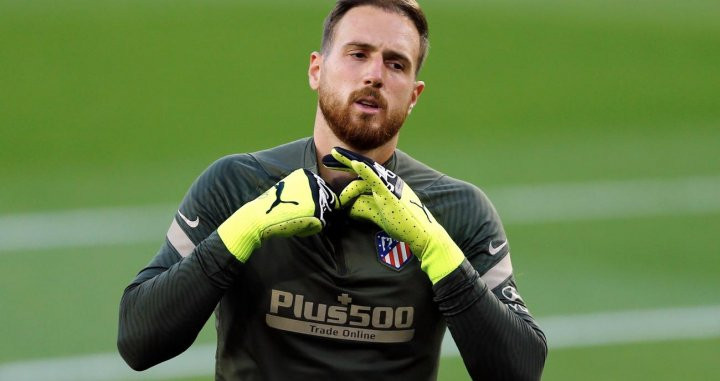 Oblak, en un partido con el Atlético de Madrid / EFE