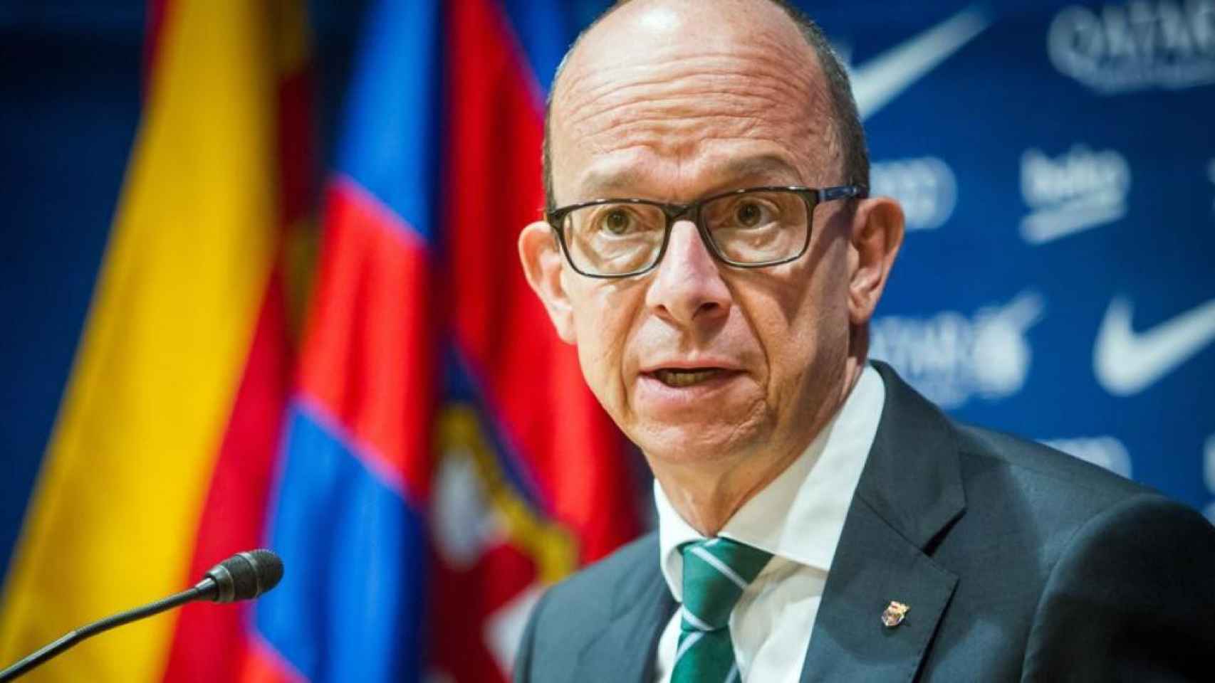 Jordi Cardoner en un acto del Barça / EFE