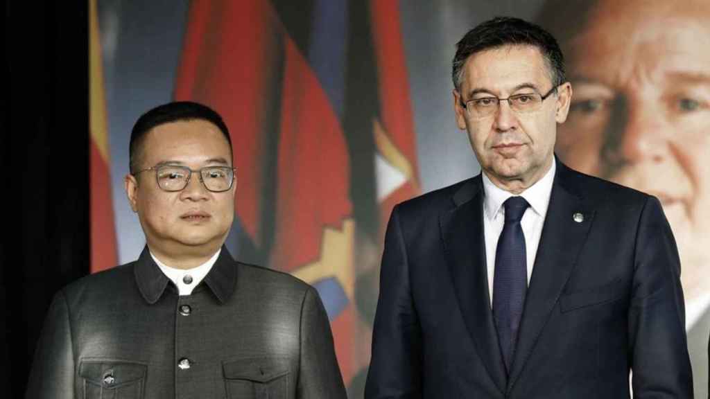 Chen y Bartomeu en una imagen de archivo / Redes