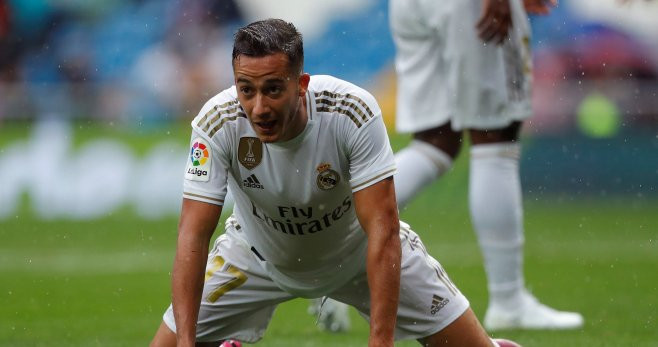 Una foto de Lucas Vázquez durante el Real Madrid - Levante / EFE