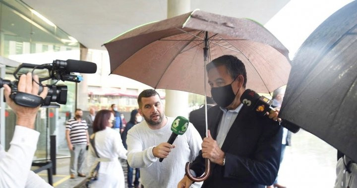 Jaume Masferrer entrando a declarar por el Barçagate / EFE