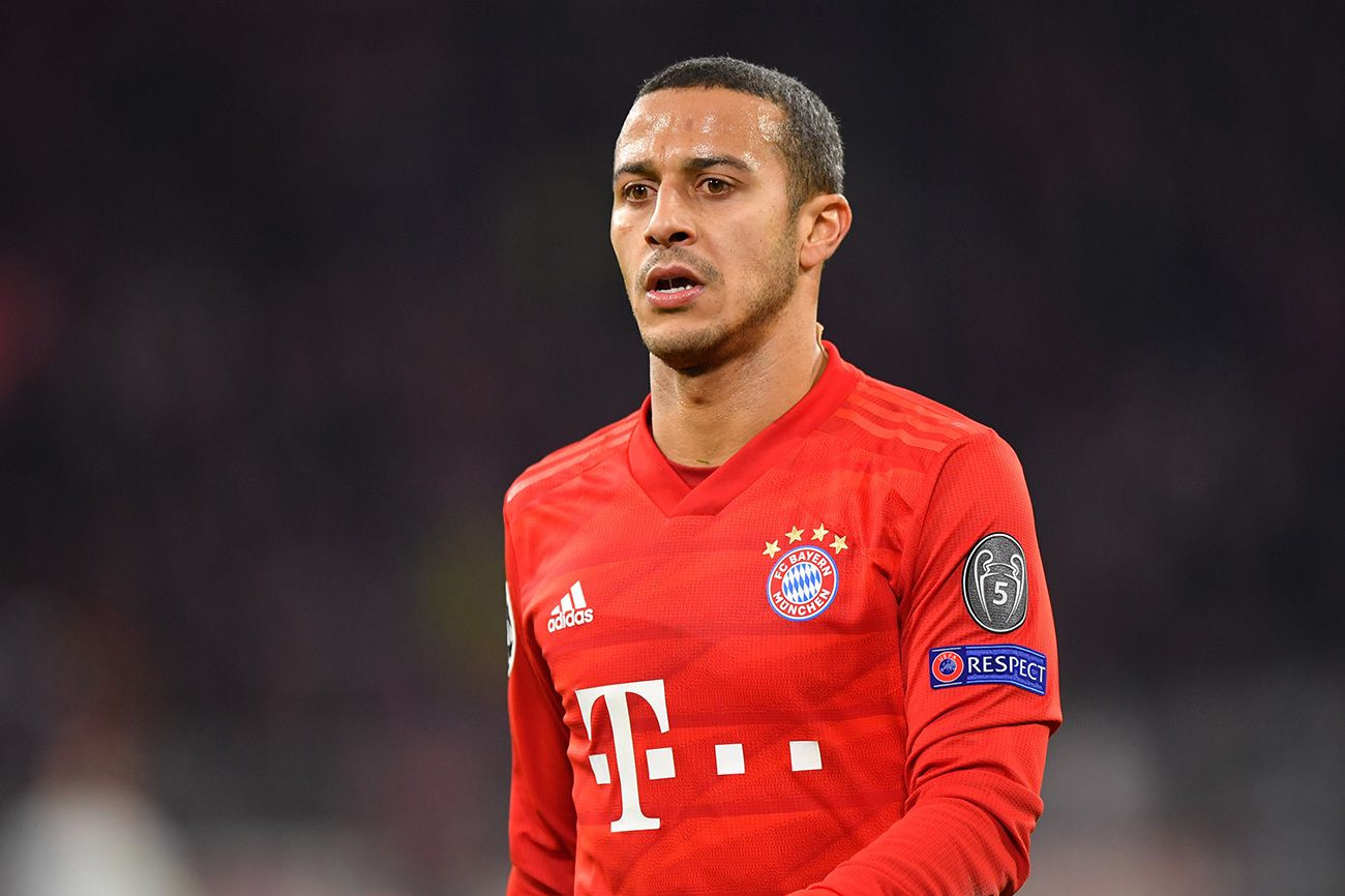 Thiago Alcántara, en un encuentro con el Bayern de Munich | EFE