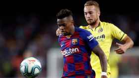 Nelson Semedo en un partido contra el Villarreal / EFE