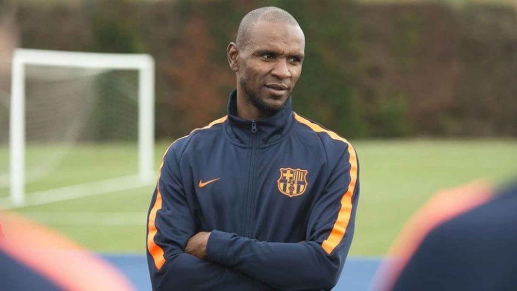 Eric Abidal, secretario técnico del Barça / EFE