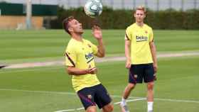 Arthur Melo entrenando con el Barça / FC Barcelona