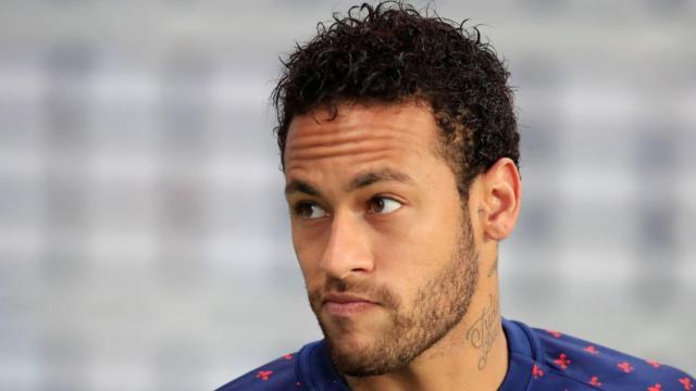 Una foto de Neymar Jr. durante un acto con el PSG / Twitter