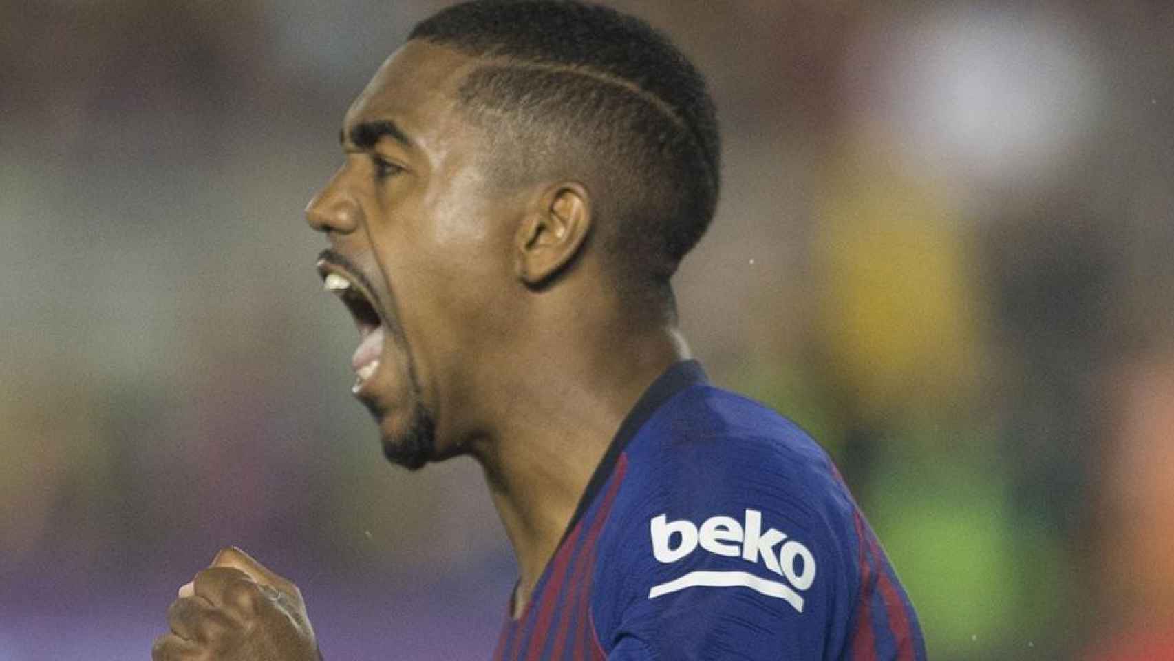 Imagen de archivo de Malcom durante un partido con el Barça / EFE