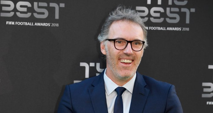 Laurent Blanc asistió a la gala del The Best / EFE