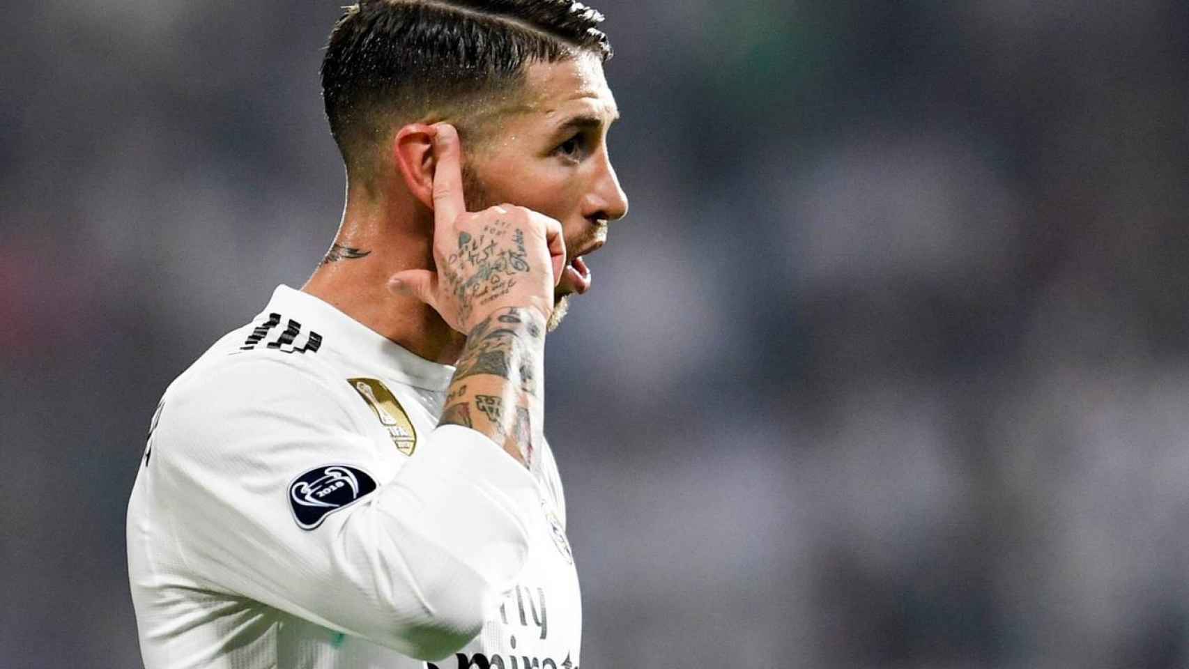 Sergio Ramos, en un partido con el Real Madrid | EFE