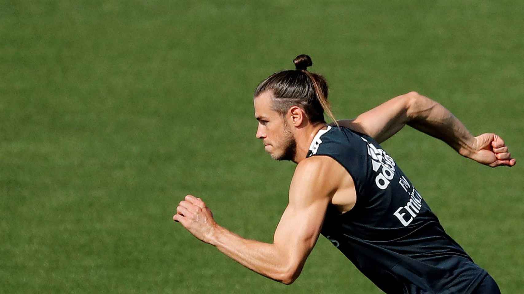 Gareth Bale en un entrenamiento del Real Madrid / EFE