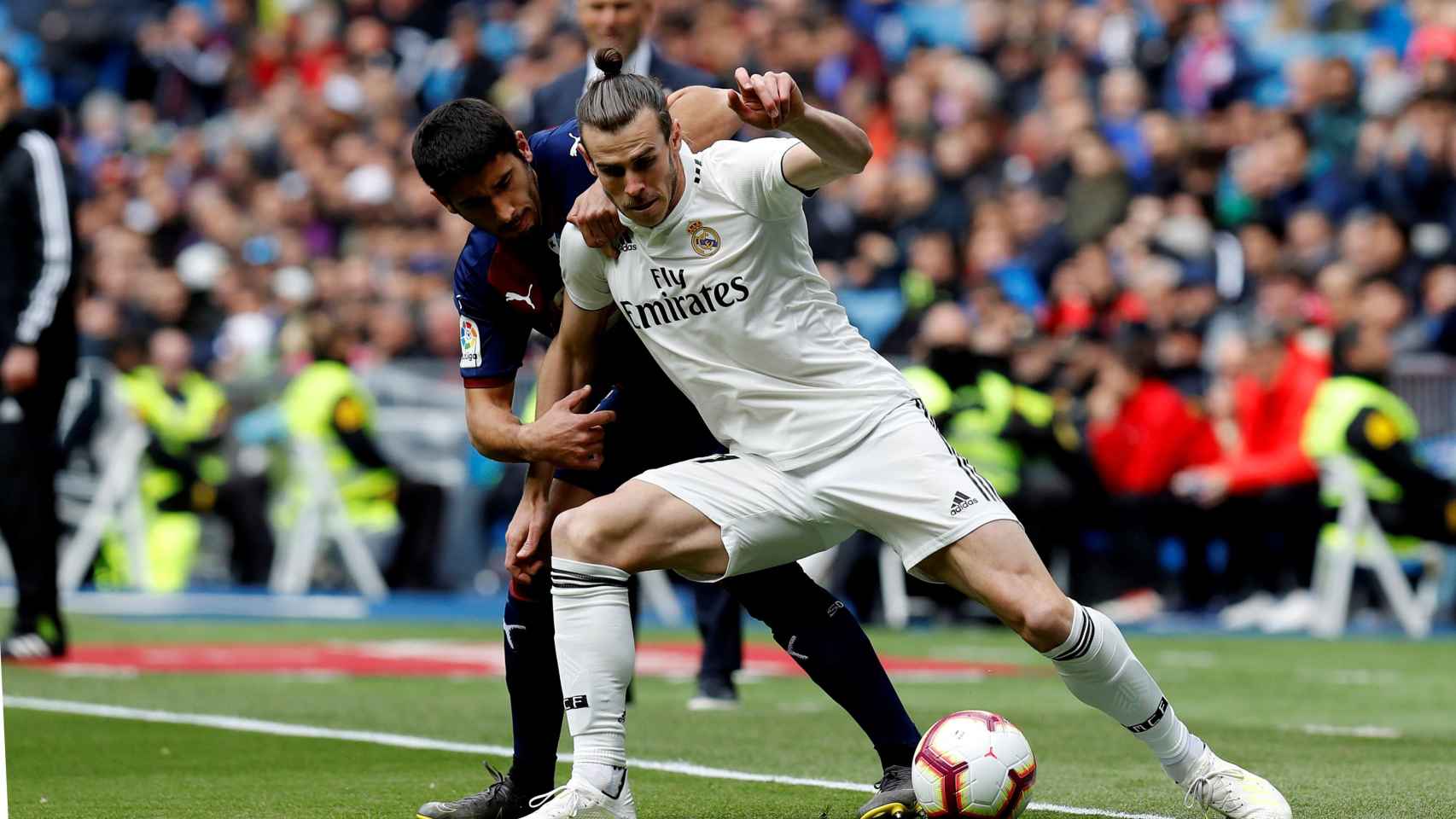 Una foto de Gareth Bale durante el partido ante el Eibar / EFE